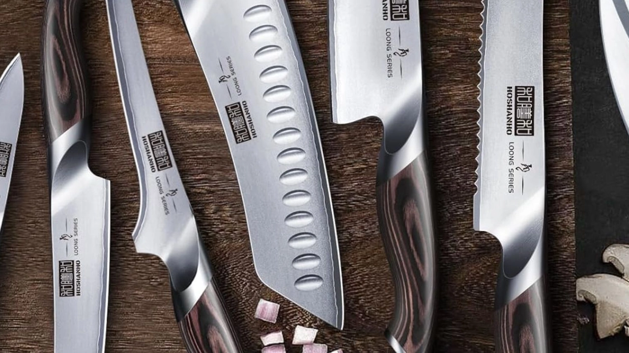 Diventa un vero chef con questo set di coltelli da cucina giapponesi in offerta Amazon