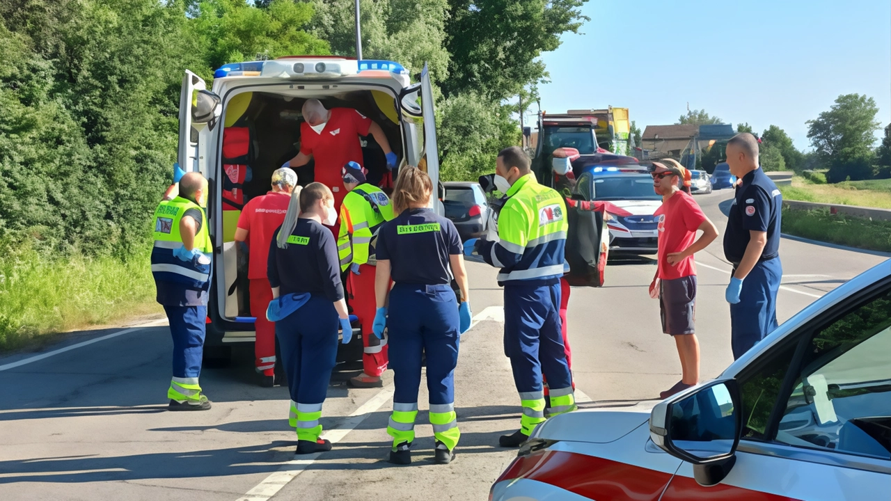 Momenti di paura ieri nella competizione per la ’Coppa Caduti Ballerini’. Il corridore della GS Iperfinish di Fucecchio è stato operato d’urgenza.