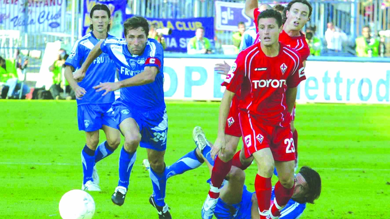 Buscè e Pasqual a duello durante il derby del 15 ottobre 2006 Buscè e Pasqual a duello durante il derby del 15 ottobre 2006