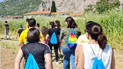 Uno scatto dell'iniziativa Uno scatto dell'iniziativa