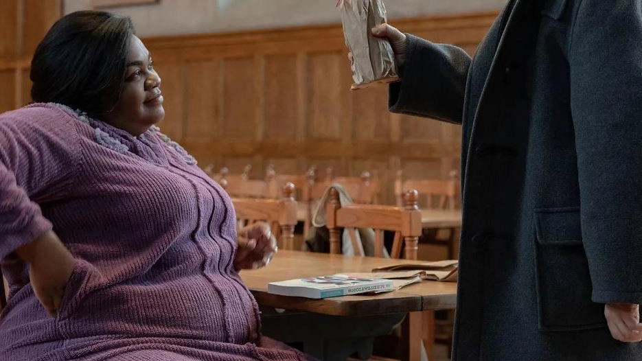 Da sinistra: Da’Vine Joy Randolph e Paul Giamatti, protagonisti del film Da sinistra: Da’Vine Joy Randolph e Paul Giamatti, protagonisti del film