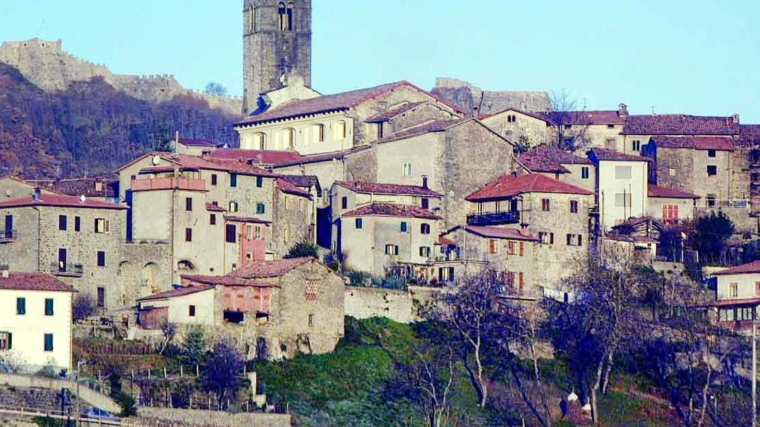 Una veduta di San Romano (Borghesi) Una veduta di San Romano (Borghesi)