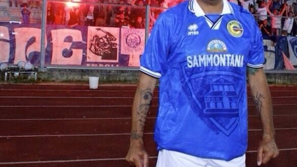 Carmine Esposito con la maglia dell’Empoli Carmine Esposito con la maglia dell’Empoli