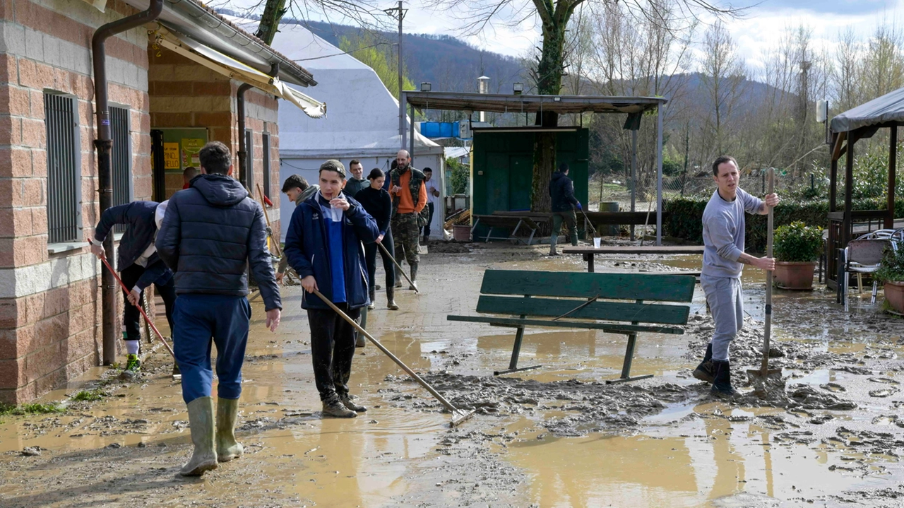 I danni provocati dal maltempo a Pontassieve (foto Germogli)