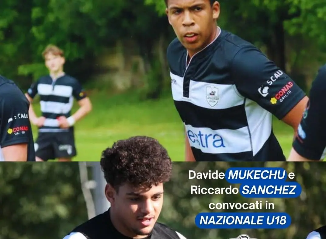Riccardo e Davide vanno con l’Italrugby