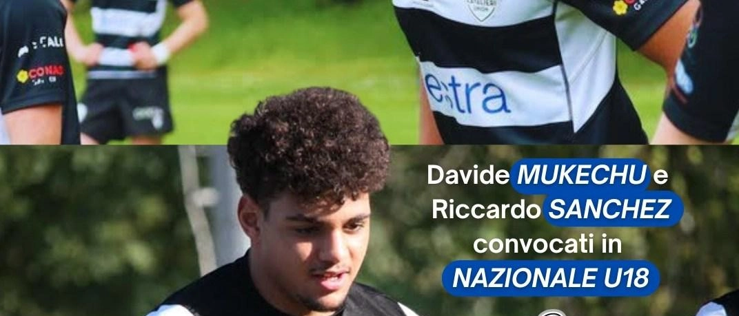 Riccardo e Davide vanno con l’Italrugby