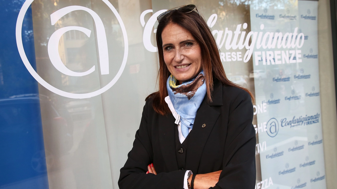 Serena Vavolo, presidente di Confartigianato Imprese Firenze (foto Marco Mori/New Press Photo)
