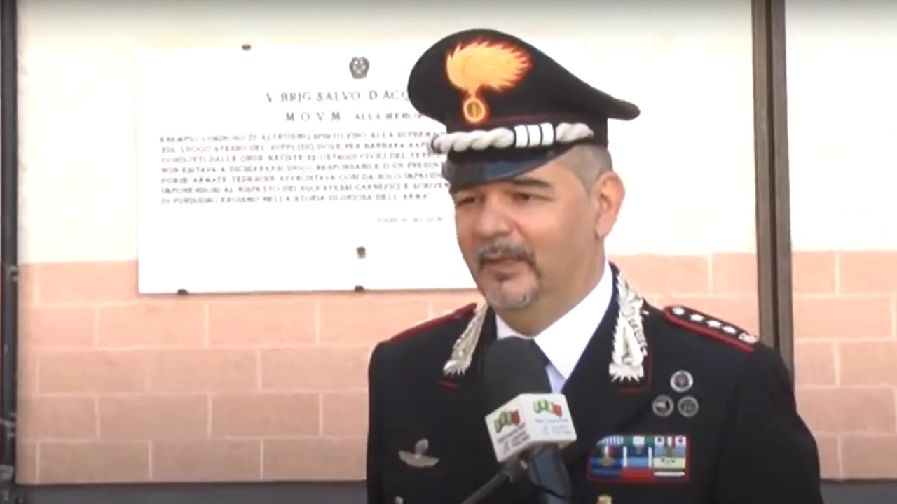 Il colonnello Matteo Gabelloni Il colonnello Matteo Gabelloni