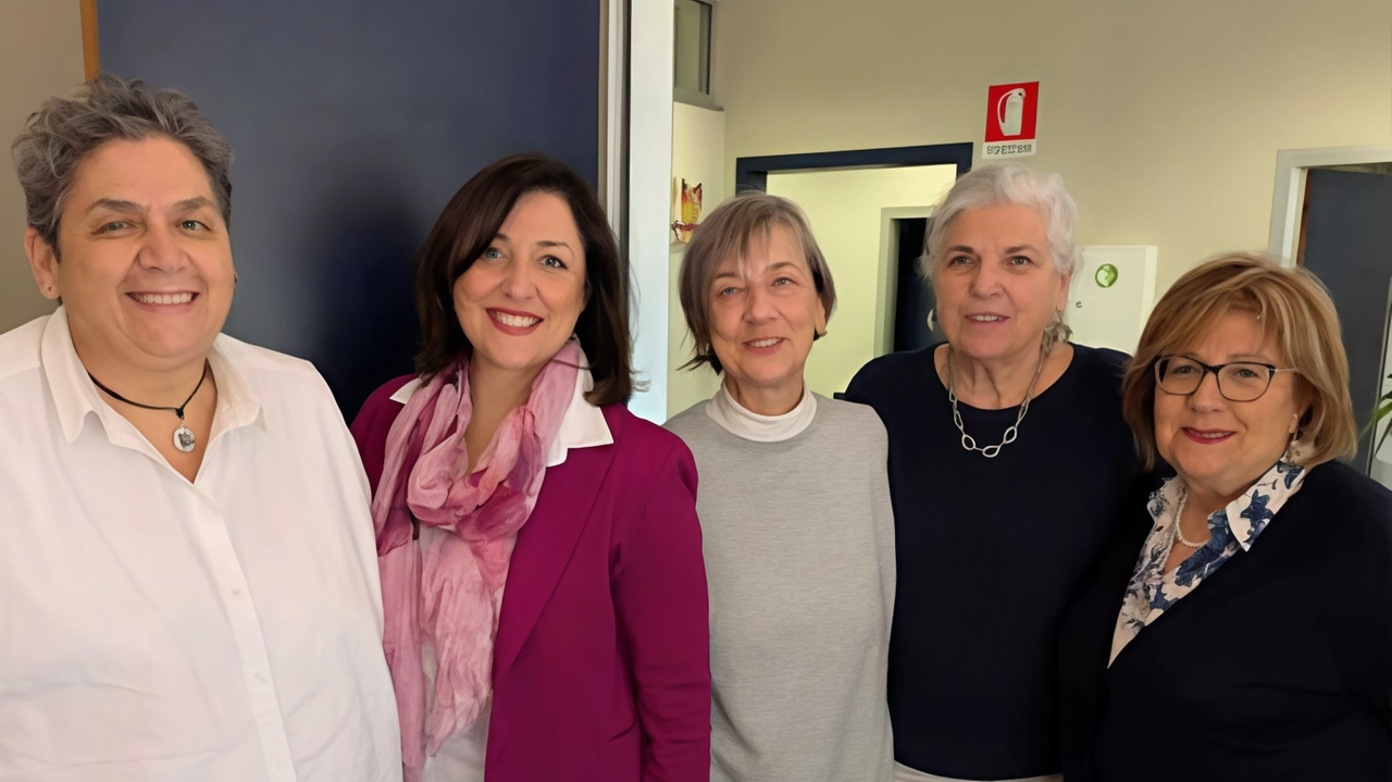 Patrizia Giannoni, Roberta Di Meglio, Paola Morelli, Carla Silvestri e Raffaella Bilotti