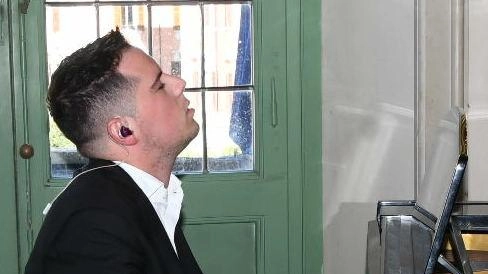 Il musicista Federico Cacciatori Il musicista Federico Cacciatori