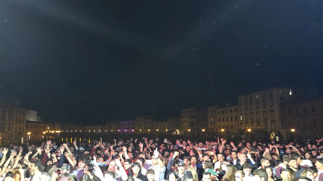 La festa sul Ponte di Mezzo La festa sul Ponte di Mezzo