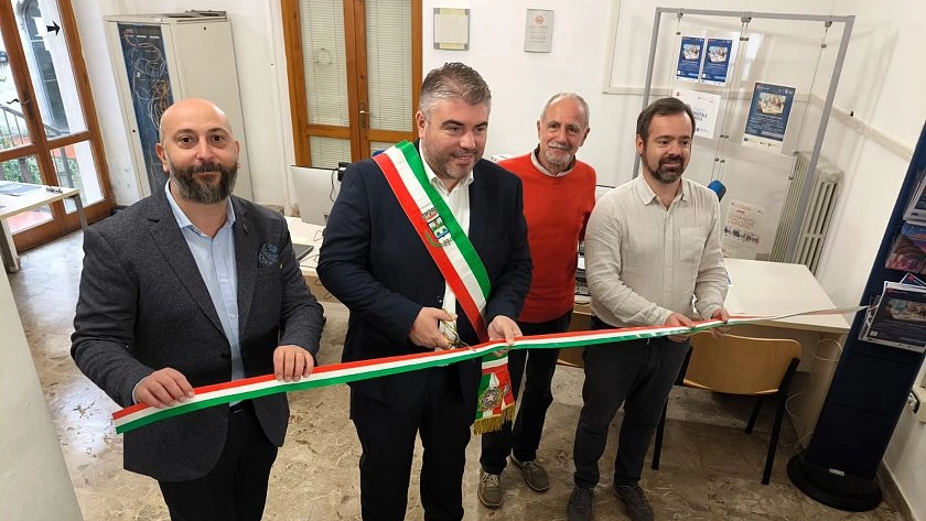 Uno dei punti digitali inaugurato nei mesi scorsi Uno dei punti digitali inaugurato nei mesi scorsi