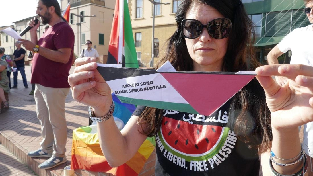 La solidarietà e la vicinanza con la Global Flottilla Foto Attalmi La solidarietà e la vicinanza con la Global Flottilla Foto Attalmi