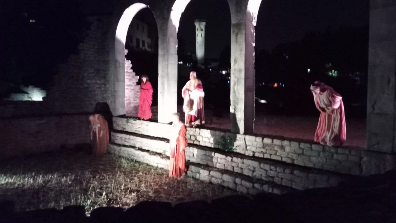 Spettacolo alle Terme romane Spettacolo alle Terme romane