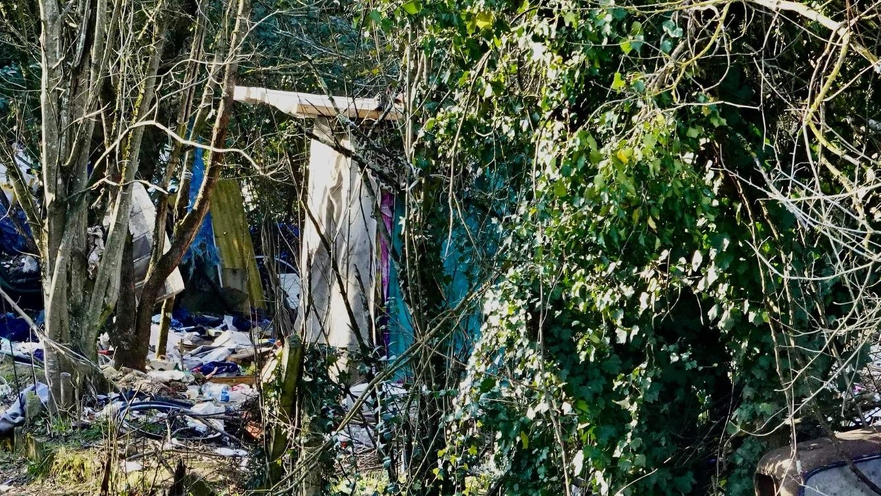 Un terreno privato era stato occupato abusivamente. Avviata la bonifica. L’appello della proprietà: "Il Comune utilizzi l’area per qualcosa di utile".