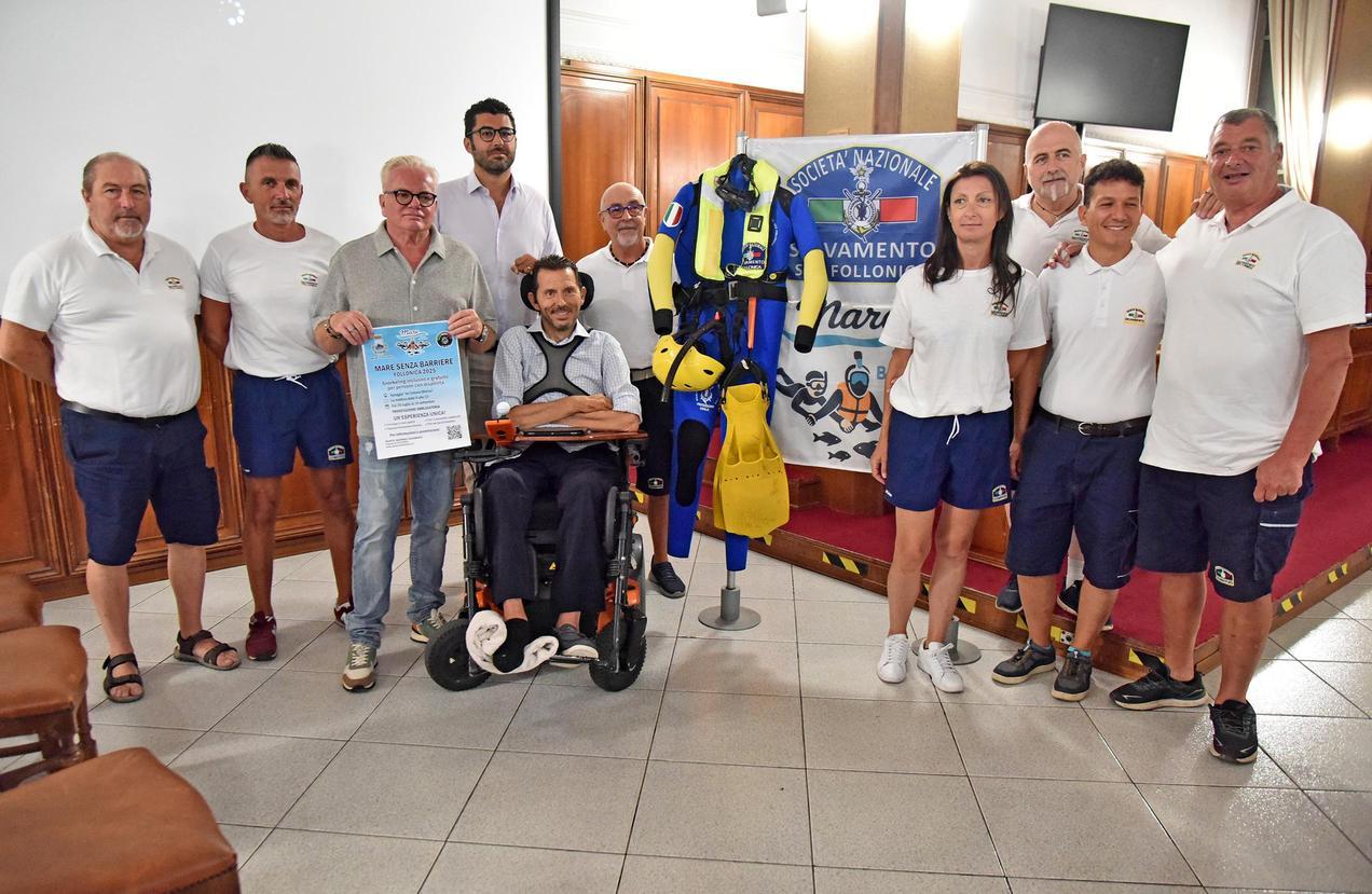 Progetto inclusivo molto speciale ’Un mare senza barriere’. Sul serio