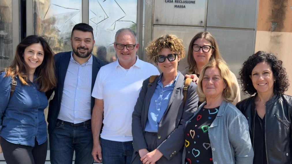 I promotori dell’iniziativa in carcere con l’assessore Mangiaracina I promotori dell’iniziativa in carcere con l’assessore Mangiaracina