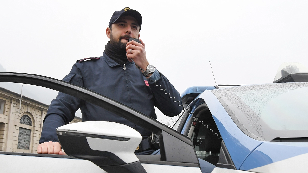 Gli accertamenti della polizia