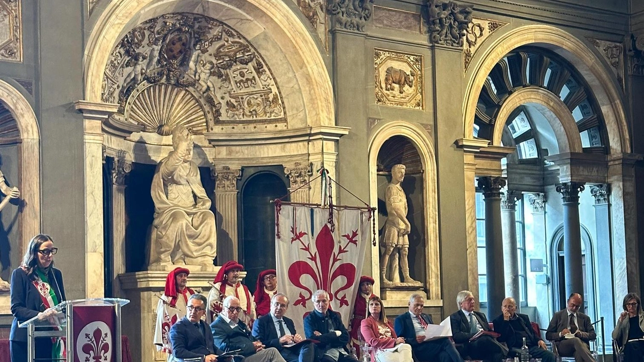 Il convegno di ieri nel salone dei Cinquecento: tra i partecipanti anche il procuratore Tescaroli Il convegno di ieri nel salone dei Cinquecento: tra i partecipanti anche il procuratore Tescaroli