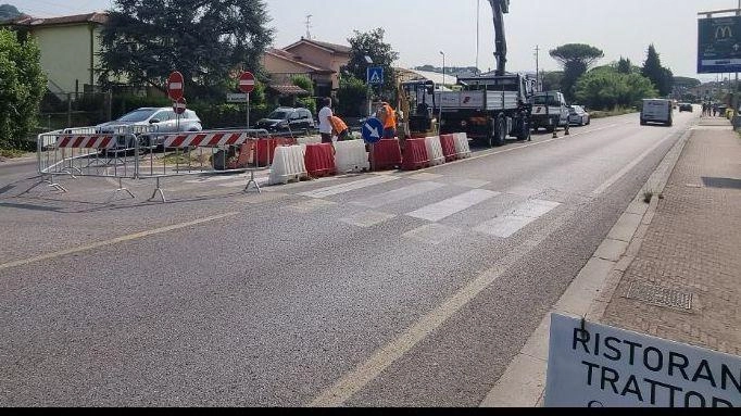 L’intervento che parte dopo Pasqua interessa la Strada regionale 435 Lucchese nel Comune di Buggiano