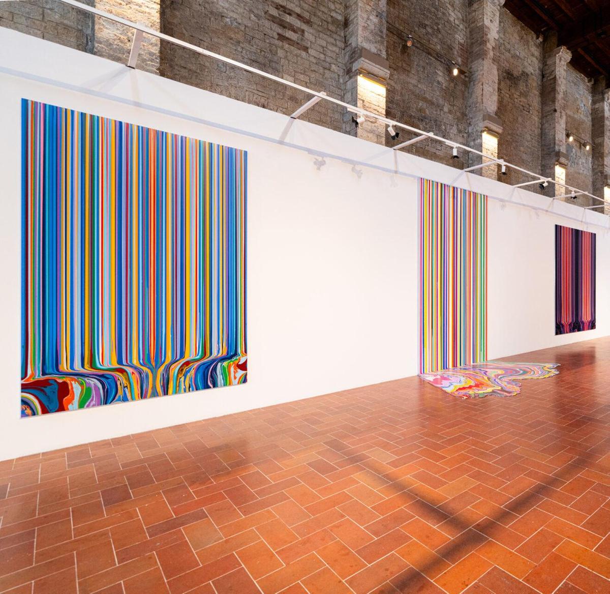 Le installazioni di Ian Davenport per il Festival