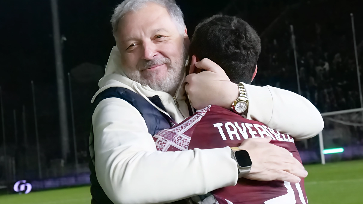 Il patron: "Pressione? È quella giusta". Su Cianci: "La firma ormai a un passo"