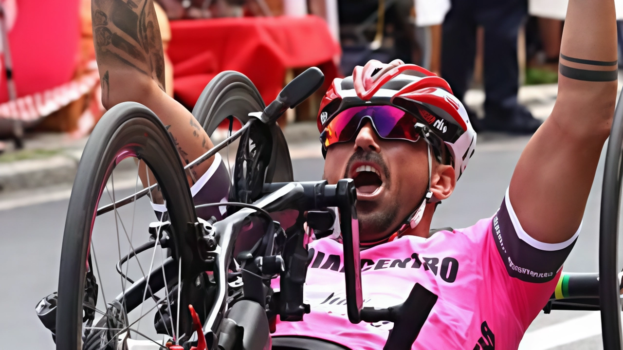 Il campione di handbike Christian Giagnoni Il campione di handbike Christian Giagnoni