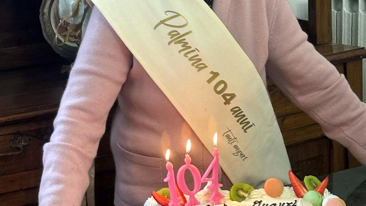 ’Nonna’ Palmina festeggia i 104 anni