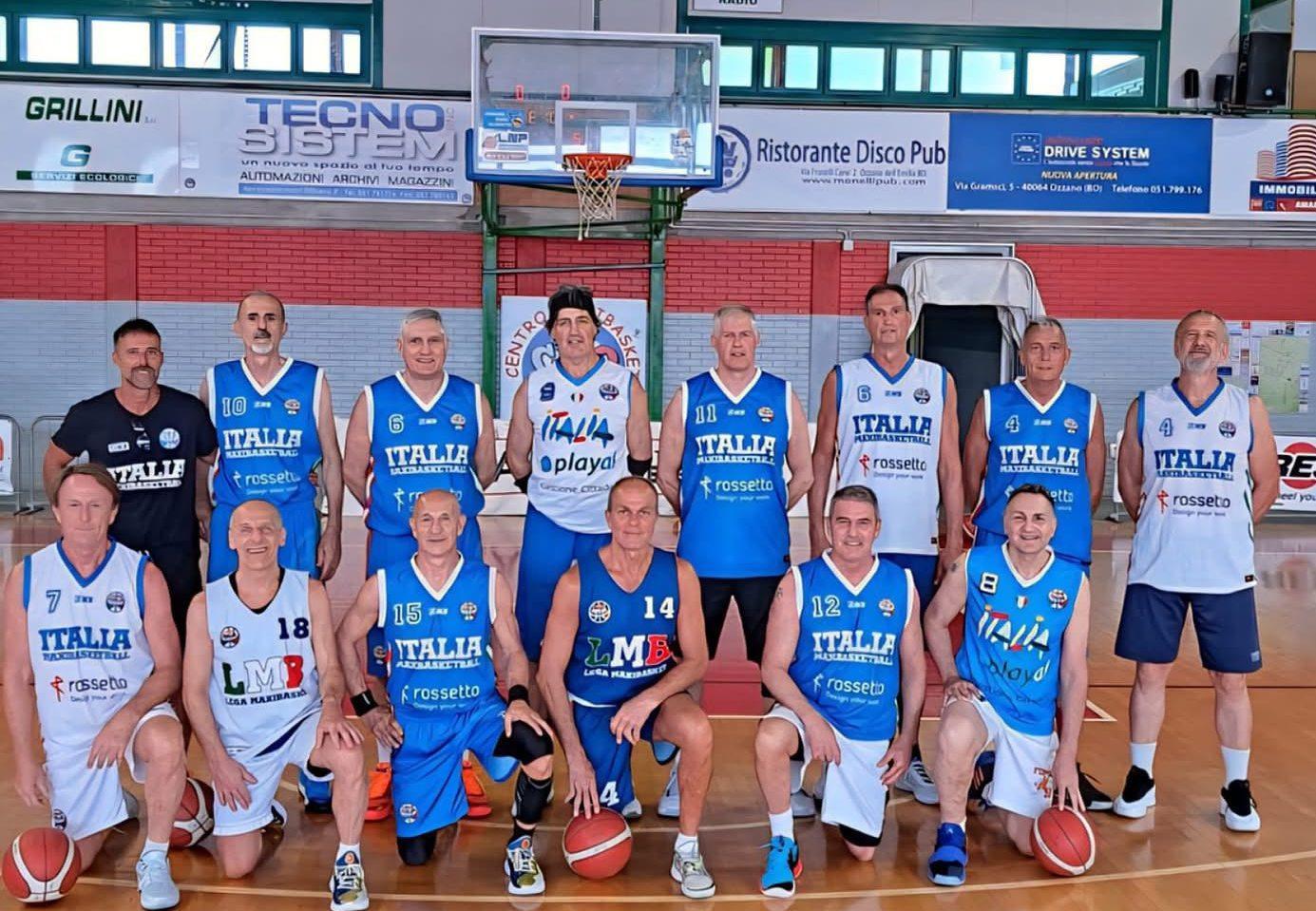 luca magni guida la nazionale over 60 al mondiale di maxibasket in svizzera
