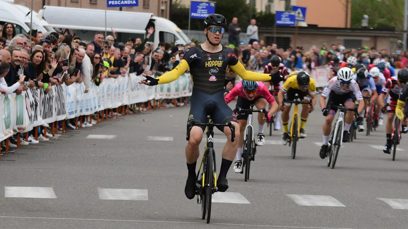 La vittoria di Francesco Della Lunga (Foto R. Fruzzetti)