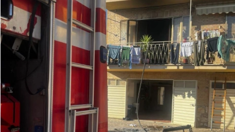 L'incendio accaduto a Gubbio L'incendio accaduto a Gubbio