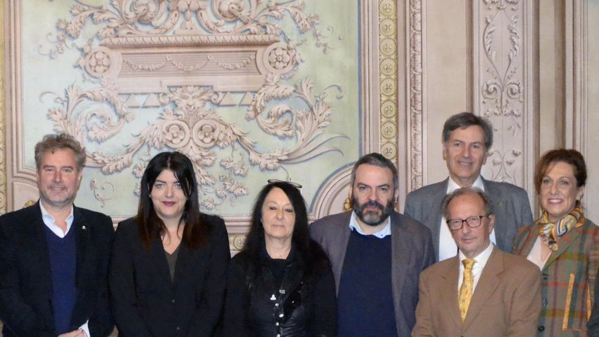 Un momento della conferenza stampa per la presentazione del centro studi Un momento della conferenza stampa per la presentazione del centro studi