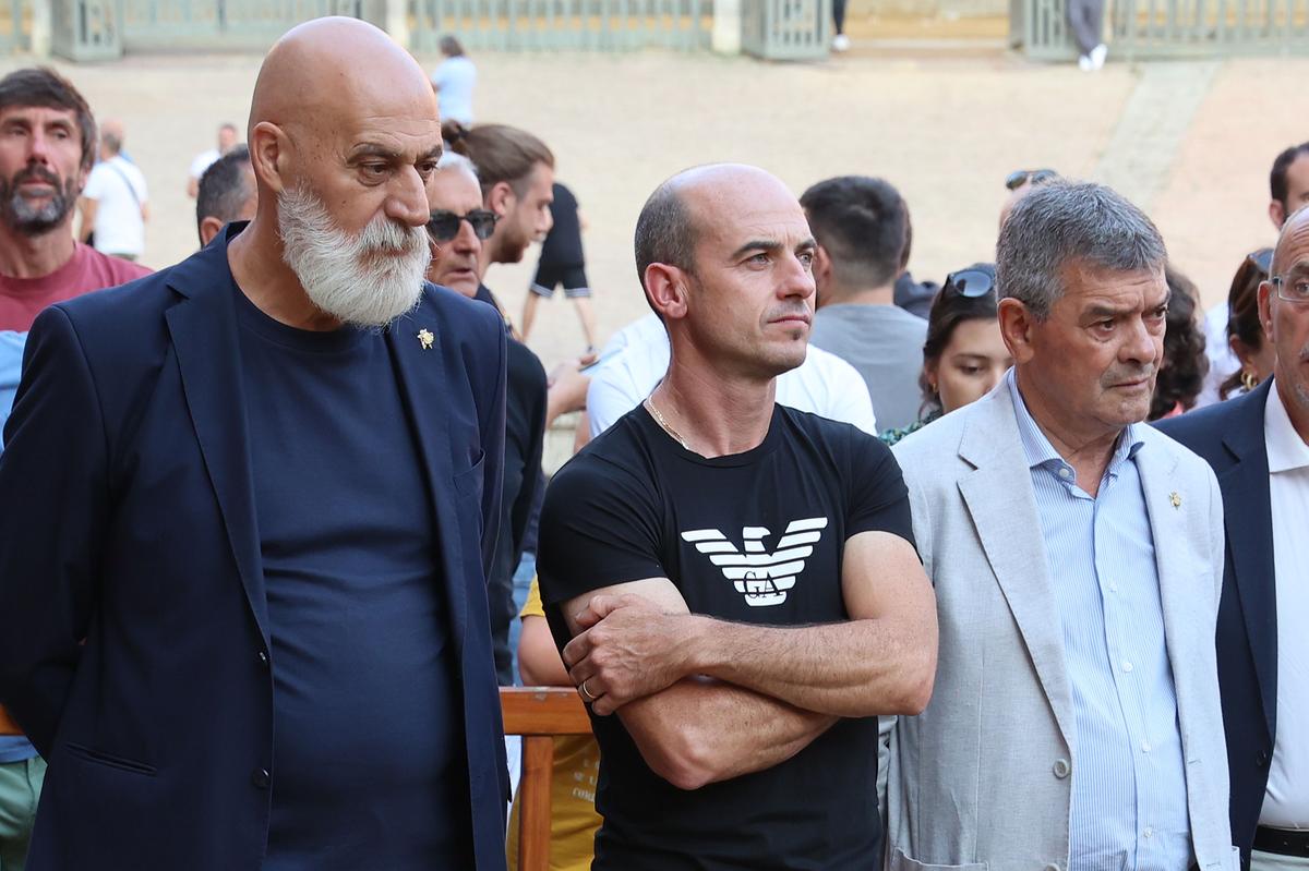 Palio, ecco i fantini che corrono. Nerozzi (Valdimontone): «Voglio vincere». Papei (Civetta): «Jonatan ci crede»