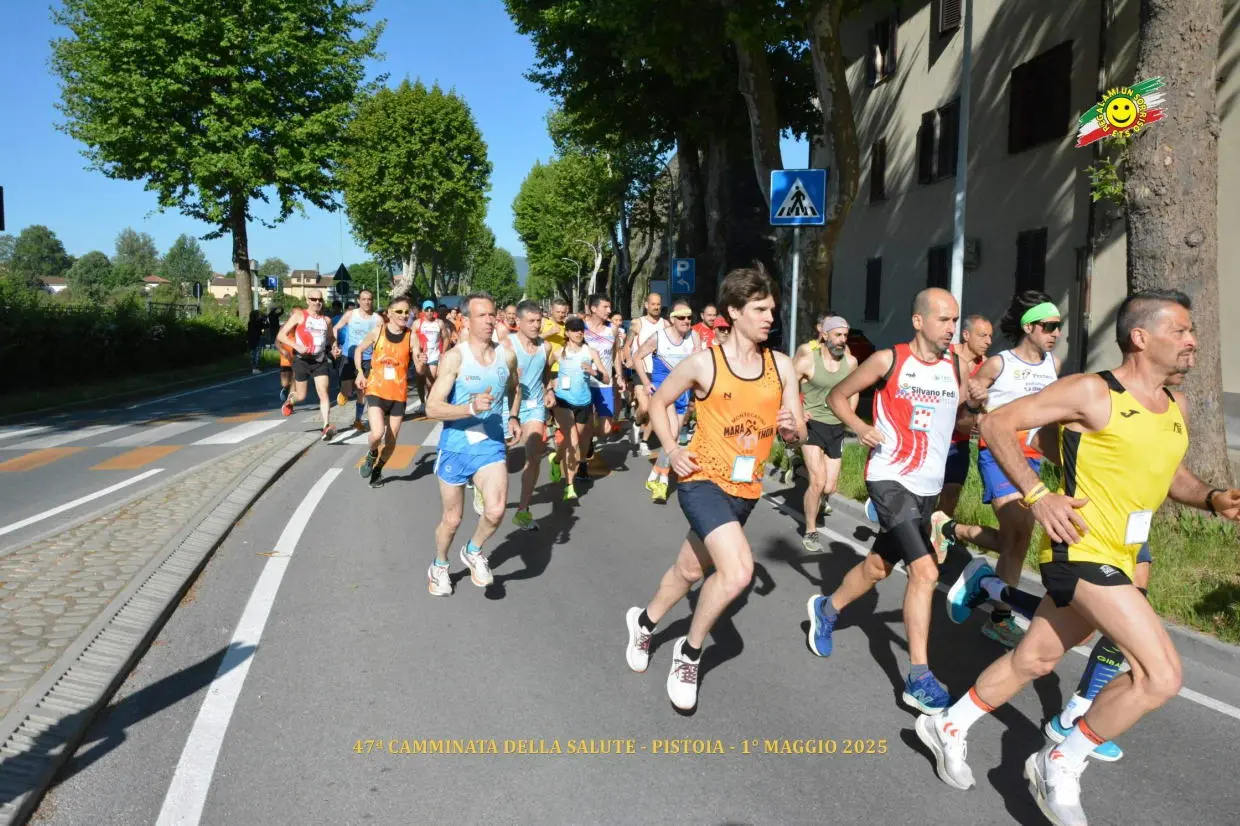 Camminata della Salute a Pistoia, foto e classifica