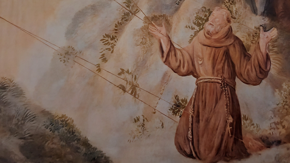 Intorno alla cappella mille rappresentazioni richiamano la grande notte del monte santo. Un libro ricostruisce le raffigurazioni a pochi giorni dalla fine della ricorrenza del centenario. Intorno alla cappella mille rappresentazioni richiamano la grande notte del monte santo. Un libro ricostruisce le raffigurazioni a pochi giorni dalla fine della ricorrenza del centenario.