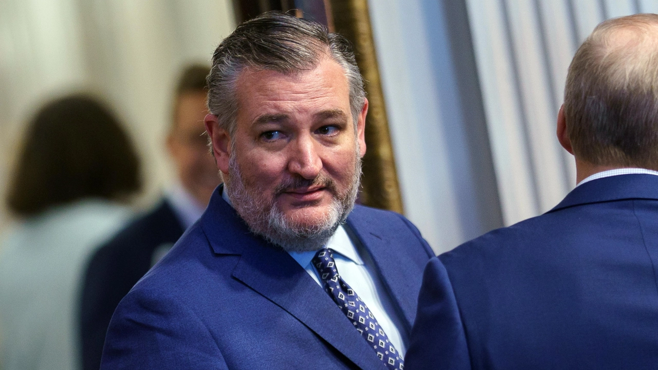 Il senatore americano Ted Cruz (Ansa)