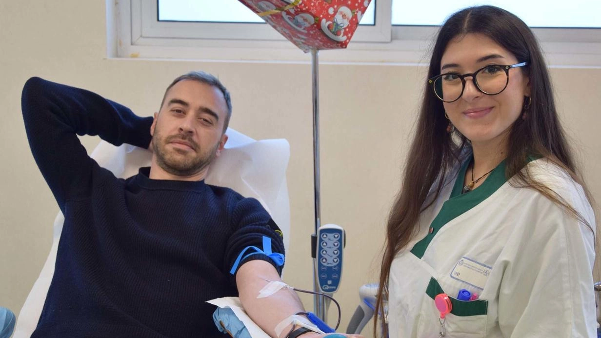 Una donazione di sangue Una donazione di sangue