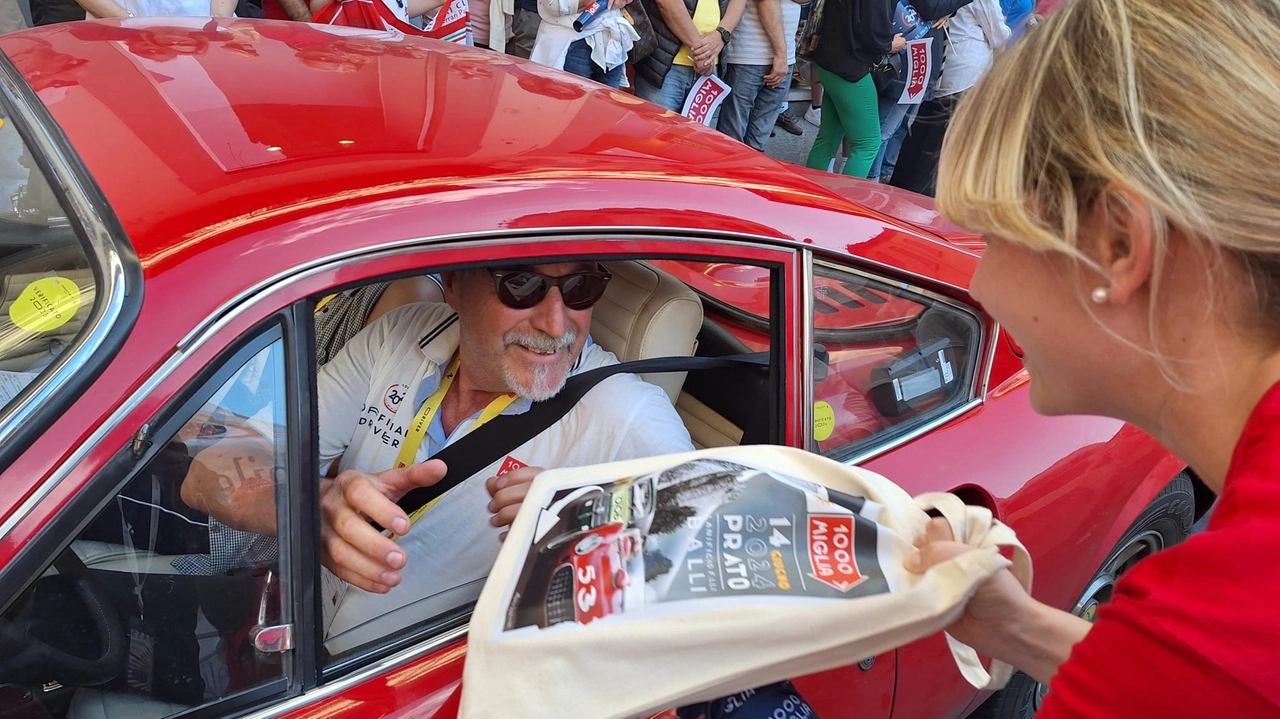 Il passaggio di un anno fa della Mille Miglia