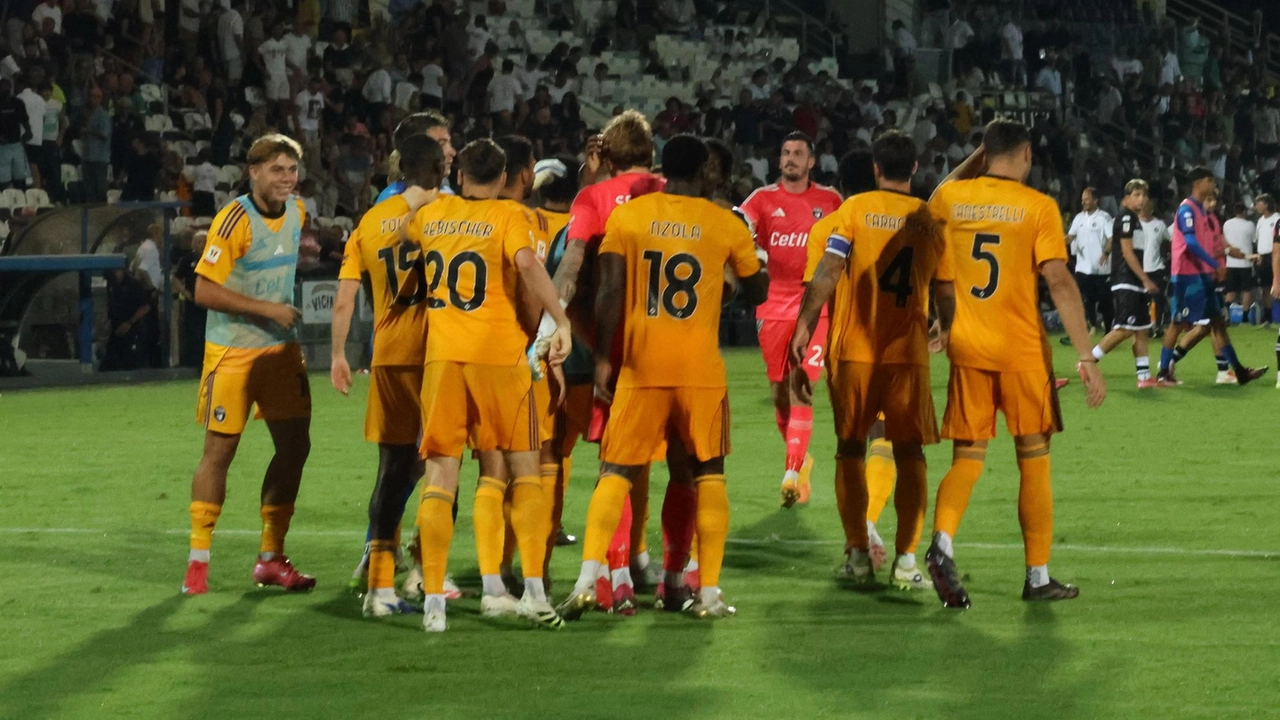 La squadra scesa in Coppa Italia contro il Cesena La squadra scesa in Coppa Italia contro il Cesena