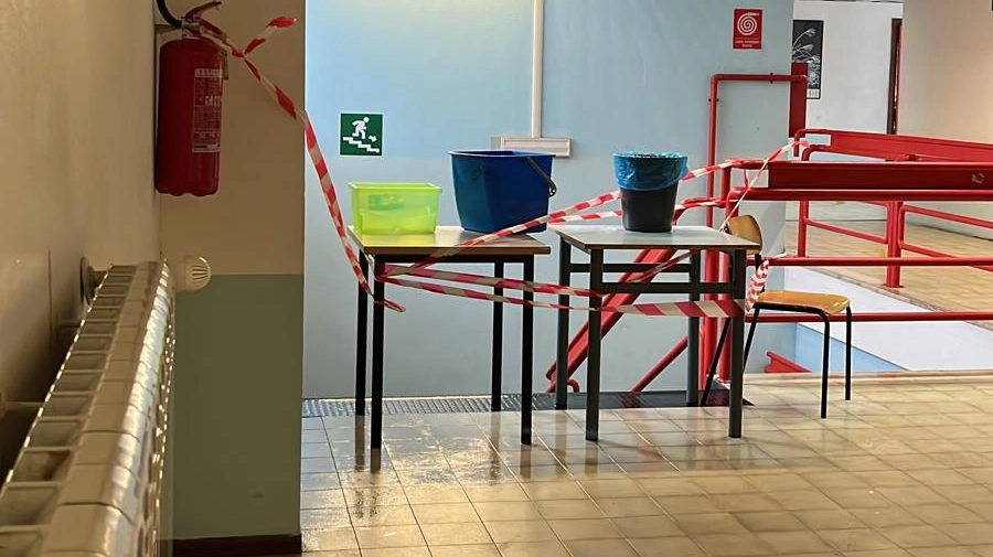 La scuola allagata La scuola allagata