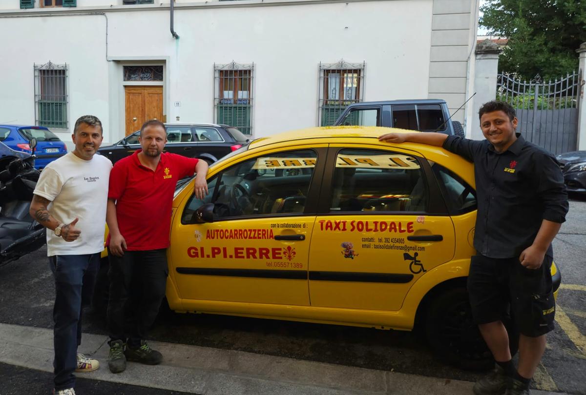 Nasce a Firenze il Taxi Solidale: un aiuto gratuito per chi non può muoversi da solo