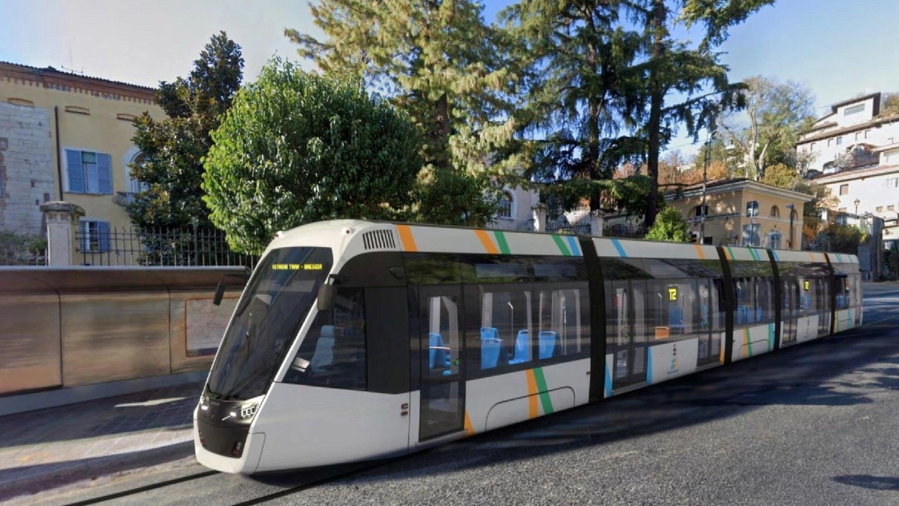 Brescia Mobilità ha assegnato a Manelli, Hitachi Rail e Alstom la costruzione della linea T2, con 18 nuovi tram. Brescia Mobilità ha assegnato a Manelli, Hitachi Rail e Alstom la costruzione della linea T2, con 18 nuovi tram.