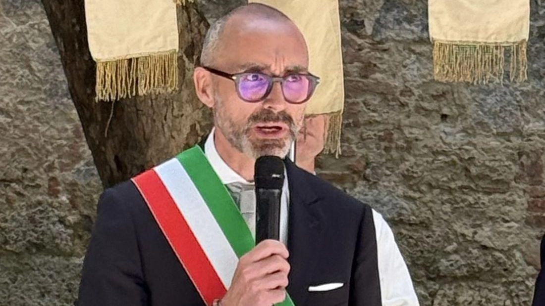 Il sindaco di Chiusi Gianluca Sonnini Il sindaco di Chiusi Gianluca Sonnini