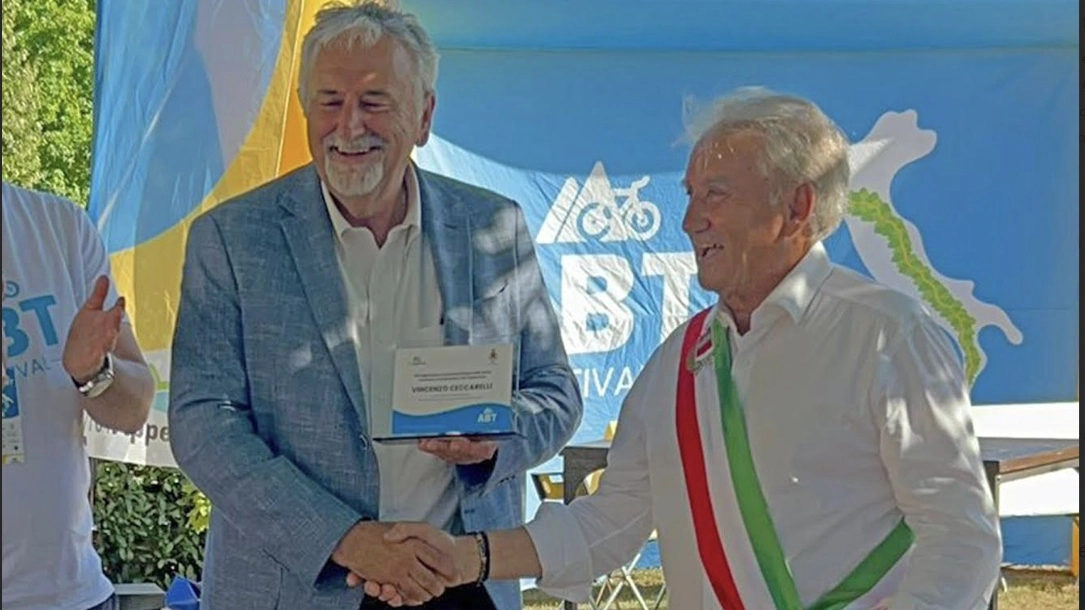 Cescarelli con Giampaolo