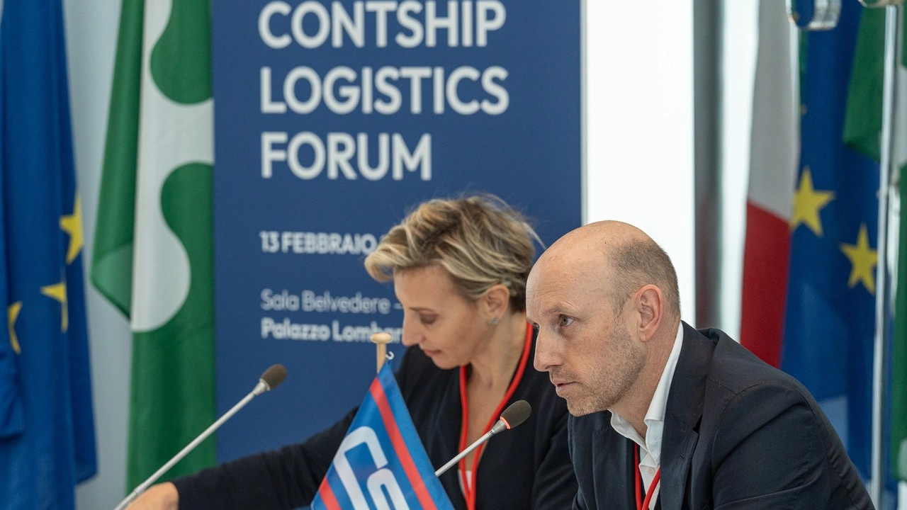 Mattieu Gasselin al Contship Logistics Forum Mattieu Gasselin al Contship Logistics Forum