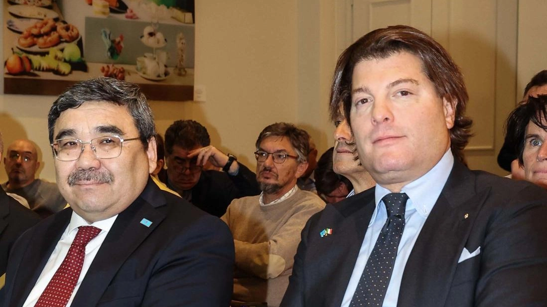 Federico Albini e Yerbolat Sembayev Federico Albini e Yerbolat Sembayev