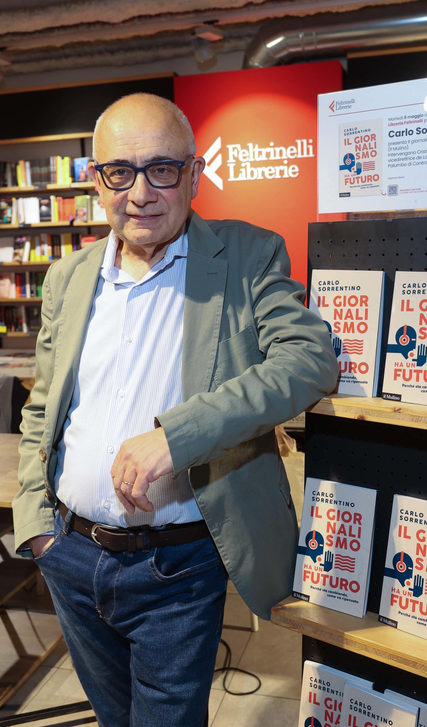il giornalismo ha un futuro in biblioteca il libro di sorrentino