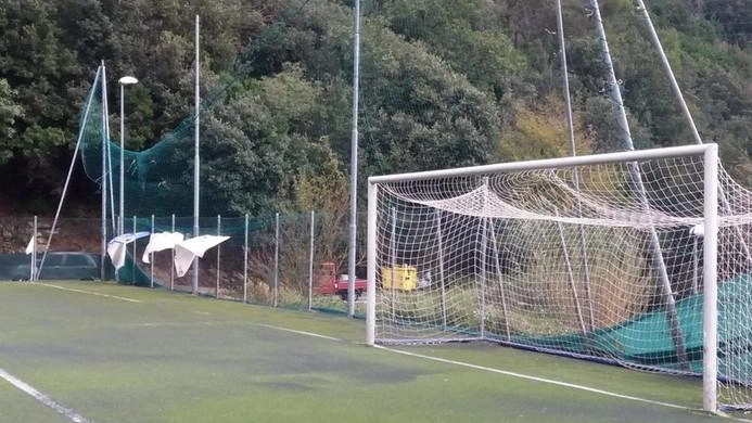 Una foto d’archivio del campo sportivo di Masotti. L’impianto sarà gestito anche per il prossimo quinquennio dalla Uisp, che già in passato amministrava la struttura