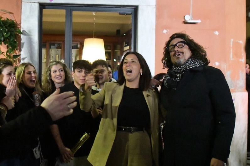 La vincitrice con Alessandro Borghese