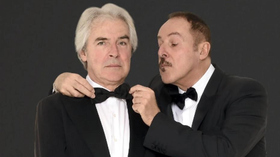 Tullio Solenghi e Massimo Lopez in scena martedì al Teatro del Popolo di Colle Tullio Solenghi e Massimo Lopez in scena martedì al Teatro del Popolo di Colle